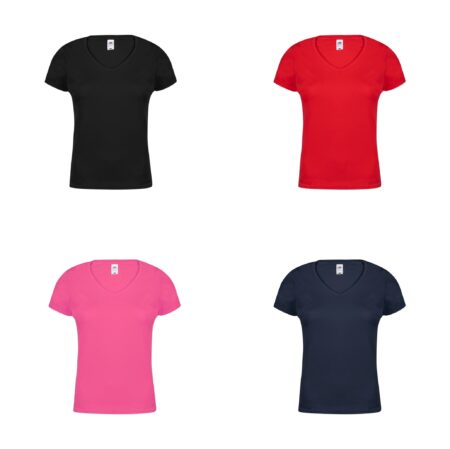 T-Shirt Donna Colorata
Iconic V-Neck