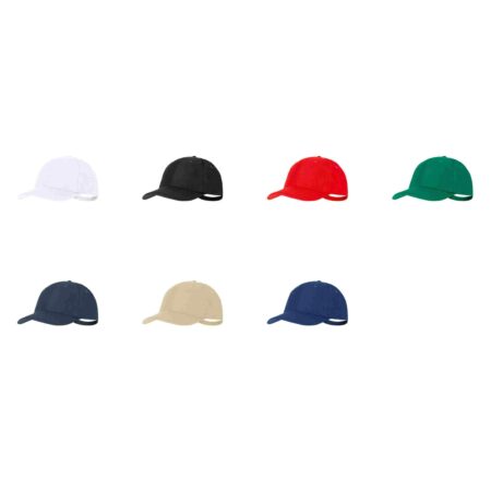 Cappellino RPET a 6 pannelli