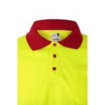 Polo bicolore con maniche lunghe - immagine 4