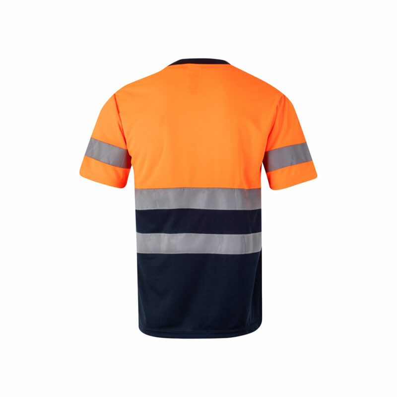 T-shirt tecnica bicolore in poliestere (100%) - immagine 2