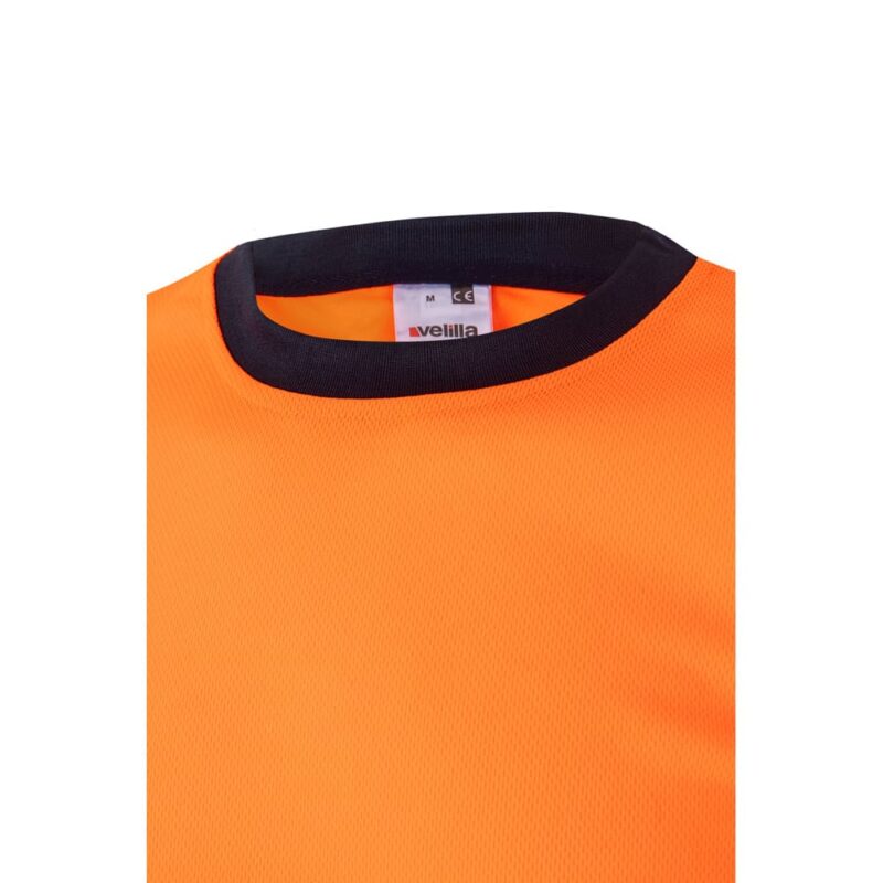 T-shirt tecnica bicolore in poliestere (100%) - immagine 4