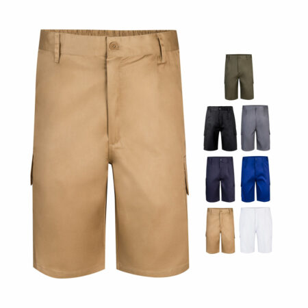 Bermuda in twill multi-tasca