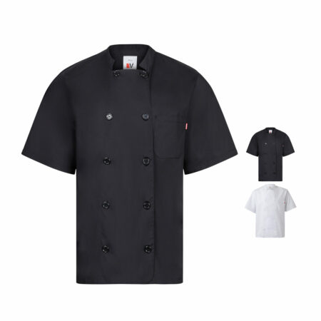 Giacca da cucina a maniche corte