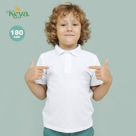 Polo Bimbo Bianco "keya"
YPS180