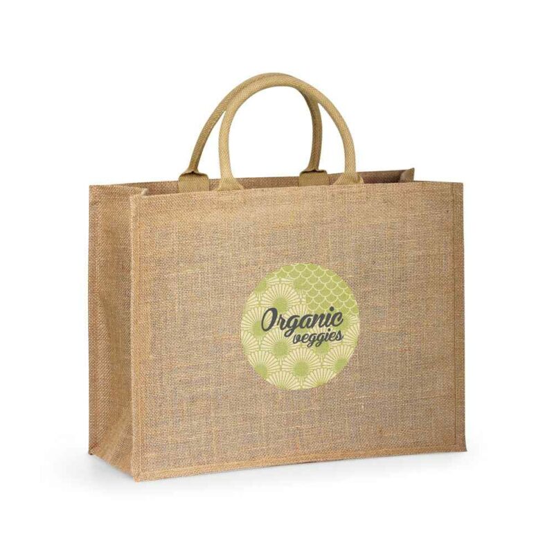 Borsa in juta - Grande - immagine 2