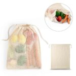 Borsa 100% cotone con maglia
