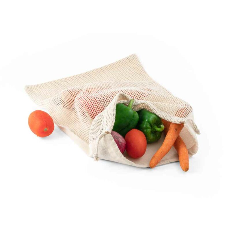 Borsa 100% cotone con maglia - immagine 4