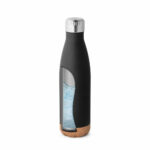 Borraccia termica in acciaio inox con base in sughero 560 mL - immagine 2
