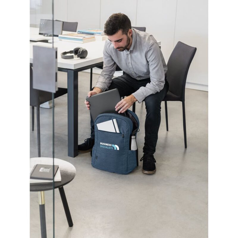 Zaino per laptop in 100% rPET 300D - immagine 6